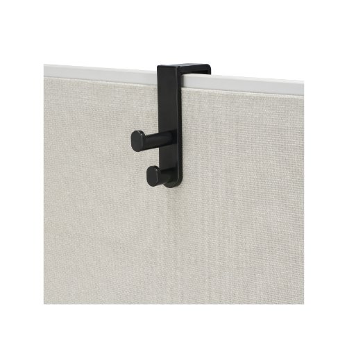 【中古】【未使用・未開封品】Safco 4225BLプラスチックコートフック、2フック、1.75 X 6.5×7.75、ブラック|AJIMURA-SHOP