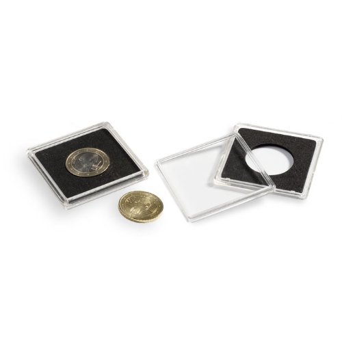 【中古】【未使用・未開封品】Lighthouse 10 Pack of 33mm 2x2 Plastic Coin Holders QUADRUM33