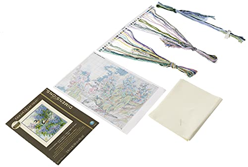 【中古】【未使用・未開封品】Gold Collection Chickadees & Lilacs Counted Cross Stitch Kit-12\