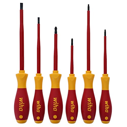 【中古】【未使用・未開封品】Wiha 35890 Insulated Slotted Phillips and Square Screwdriver Set, 6-Piece by Wiha｜AJIMURA-SHOP