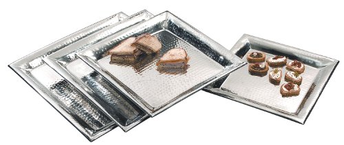 【中古】【未使用・未開封品】American Metalcraft (HMSQ22) 22" Square Hammered Tray by American Metalcraft [並行輸入品]｜AJIMURA-SHOP