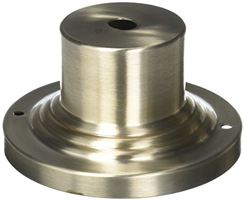 【中古】【未使用・未開封品】(Brushed Nickel) - Livex Lighting 2001-91 Outdoor Light Pier Mount Adaptors, Brushed Nickel