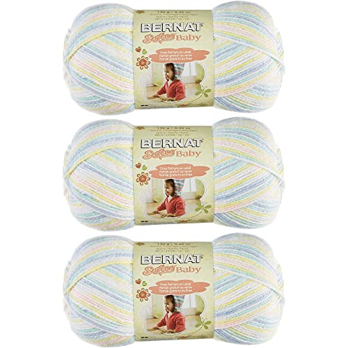 【中古】【未使用・未開封品】Bernat Bulk Buy Bernat Softee Baby Yarn Ombres 毛糸 並太 マルチカラー 360g 約850m｜AJIMURA-SHOP