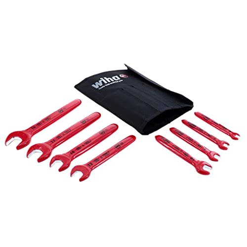 【中古】【未当て嵌める・未開封品】Wiha 20093 1000 Volt Roll Up Insulated Metric Wrench Sets, 8-Piece by Wiha