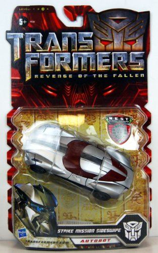 【中古】【未使用・未開封品】Transformers 2 Revenge of the Fallen Movie 2010 Series 2 Deluxe Action Figure Strike Mission Sideswipe