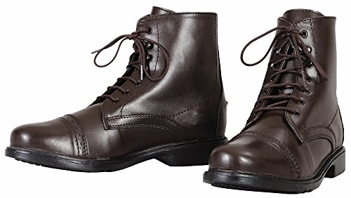 【中古】【未使用・未開封品】(3, Mocha) - TuffRider Kid's Starter Lace Up Laced Paddock Boots