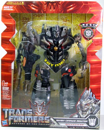 【中古】【未当て嵌める・未開封品】トランスフォーマーリベンジ 主導者社会階級 NEST影ぼうし命令すること メガトロン US版/TRANSFORMERS REVENGE OF THE FALLEN LEADER CLASS : NEST S