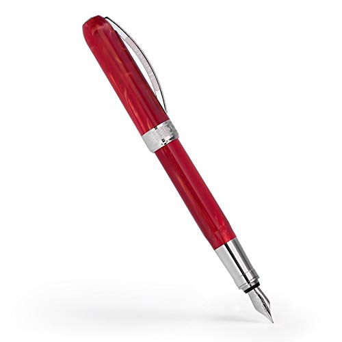 【中古】【未使用・未開封品】VISCONTI Rembrandt RED（万年筆/ファイン・細字）