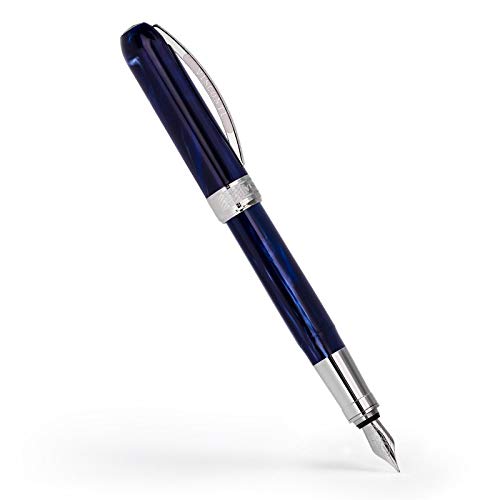 【中古】【未使用・未開封品】VISCONTI Rembrandt BLUE（万年筆/ファイン・やや固めの細字）