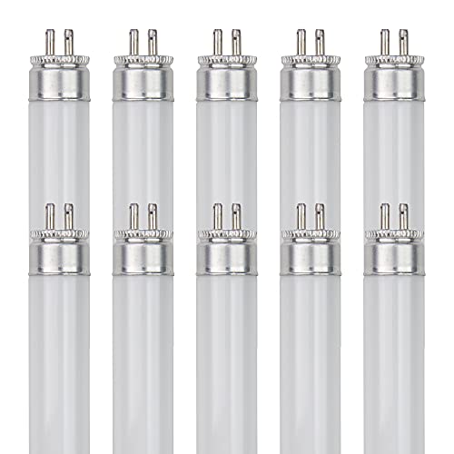 【中古】【未当て嵌める・未開封品】Sunlite 05061-SU F8T5/DL 8ワット T5 直線的螢光灯白熱電球 ミニバイピンベース 6500K 10個風呂敷き包み