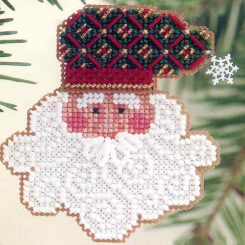 【中古】【未使用・未開封品】Father Frost - Cross Stitch Kit by Mill Hill