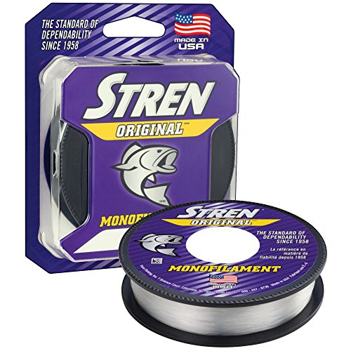 【中古】【未使用・未開封品】(Clear, 2400 Yd, Pound Test 10) - Stren Original Service Spool, Pound Test 10, Clear
