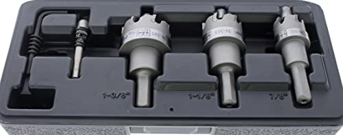 【中古】【未当て嵌める・未開封品】IDEAL 36-311 TKO Carbide Tipped Hole Cutter, 3-Piece Kit