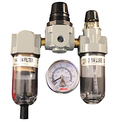 【中古】【未使用・未開封品】Milton S-1140 1/4 NPT Deluxe FRL Trio by Milton Industries|AJIMURA-SHOP