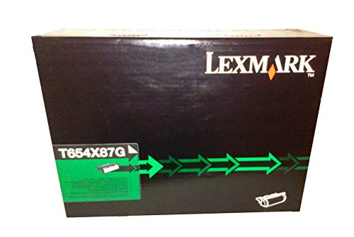 【中古】【未当てはめる・未開封品】Lexmark T654X87G トナーカートリッジ 黒いこと
