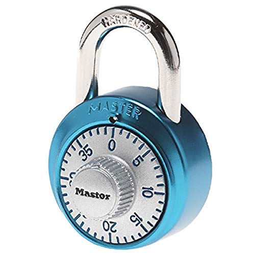 【中古】【未使用・未開封品】Master Lock 錠 1561通りの組み合わせ 1 Pack 1561DLTBLU 1｜AJIMURA-SHOP