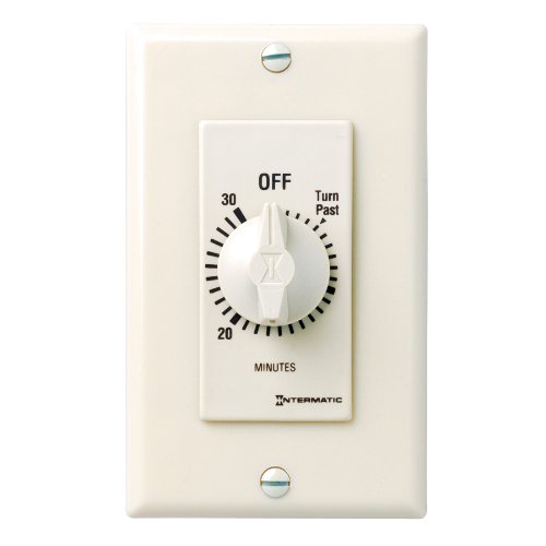 【中古】【未使用・未開封品】Intermatic FD30MAC 30-Minute Spring Loaded Wall Timer, Almond by Intermatic