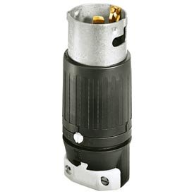 【中古】【未使用・未開封品】Bryant Electric CS8165 電気プラグ ブラック/ホワイト