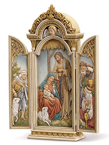 【中古】【未使用・未開封品】12.75インチNativity Triptych