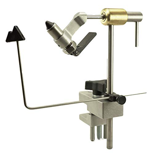 【中古】【未使用・未開封品】ロータリーフライタイイングバイス - ペデスタルベース付きピークフィッシングバイス Rotary Vise w/ C-Clamp (PRVC-1)|AJIMURA-SHOP