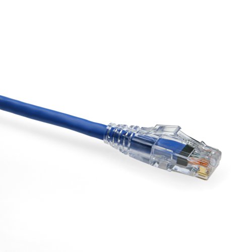 【中古】【未使用・未開封品】Leviton 5D460-3L GigaMax 5E Slimline Patch Cord, Cat 5E, 3 Feet Length, Blue by Leviton|AJIMURA-SHOP