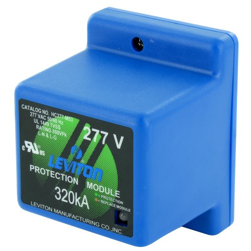【中古】【未使用・未開封品】Leviton HC277-M53 277/480V 3-Phase, Surge Panel with Replaceable Surge Modules, 7-mode, Enhanced Surge Counter, 640kA per phase Max Sur