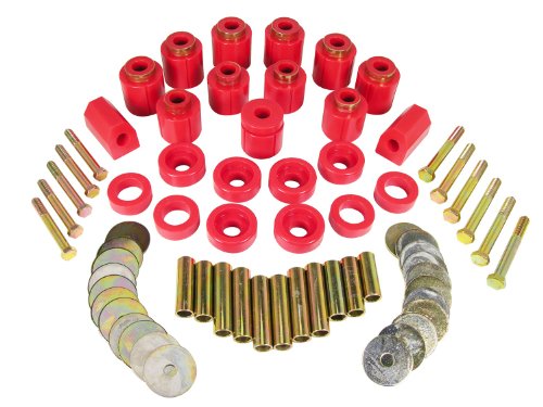 【中古】【未使用・未開封品】Prothane 1-113 レッド 1インチ リフトボディマウント YJ用