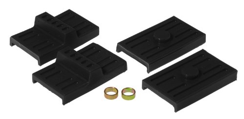 【中古】【未当て嵌める・未開封品】Prothane 7-1709-BL 黒いこと 後押しアッパーとローア マルチリーフスプリングパッドキット
