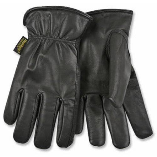 【中古】【未当て嵌める・未開封品】KINCO 93HK-XL Men\u0027s Lined Goatskin Gloves, Heat keep Thermal Lining, X-Large, Black by KINCO INTERNATIONAL