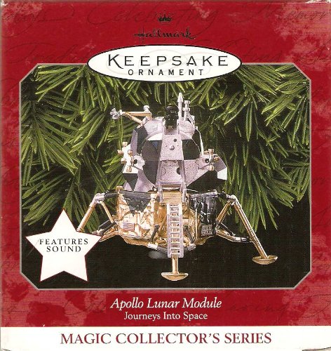 【中古】【未使用・未開封品】qlx7543?Journeys into Space # 3???Apollo Lunar Module 1998年ホールマーク記念品オーナメント|AJIMURA-SHOP