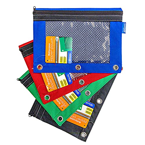【中古】【未当て嵌める・未開封品】Bazic 書き込み入れもの 3穴 メッシュ窓付き添い人 1 Unit