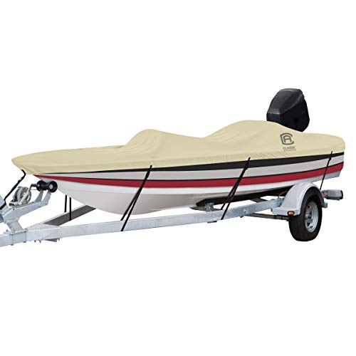 【中古】【未使用・未開封品】Classic Accessories DryGuard 防水ボートカバー ベージュ 長さ14フィート - 16フィート x 幅90インチ トレーラーボートカバー モデルB マリング 36,389円