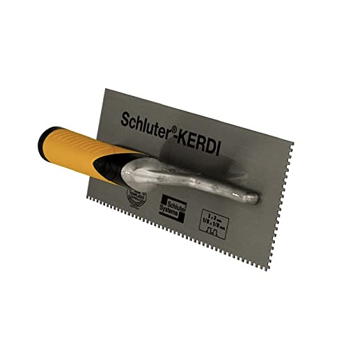 【中古】【未当てはめる・未開封品】SCHLUTER KERDI TROWEL - 1/8インチ x 1/8 インチ Square Notch
