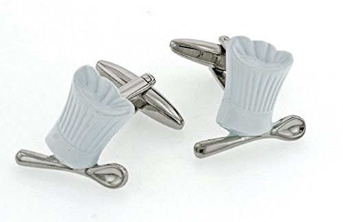 【中古】【未当て嵌める・未開封品】Chefs Hat and Spoon Cufflinks その他-靴