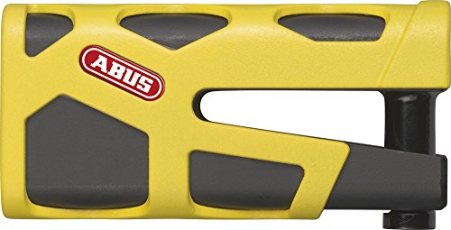 【中古】【未当て嵌める・未開封品】アブス:ABUS GRANIT Sledg77 Web図案化（黄み） その他-スポーツ・アウトドア