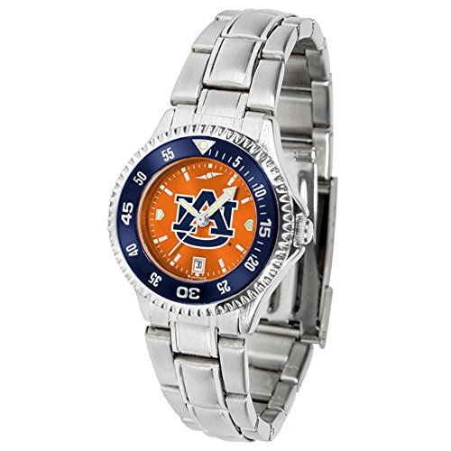 【中古】【未当て嵌める・未開封品】オーバーンTigers Women \u0027sステンレス鋼スチール写真Dress Watch