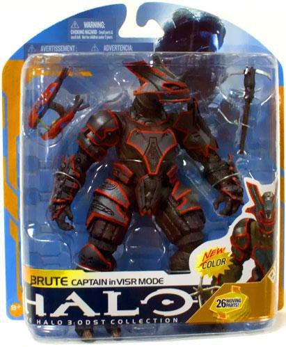 【中古】【未使用・未開封品】HALO アクションフィギュア シリーズ8（トリロゴ版）/ブルート キャプテン in VISR モード