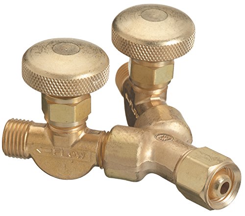 【中古】【未当てはめる・未開封品】Western Enterprises 111 Valved Y Connections, 200 PSIG, Brass, RH, 9/16 - 18, Female/male Connection, 0.5 Length, B-Size by Western Ent
