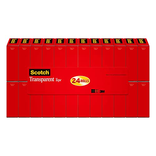 【中古】【未当て嵌める・未開封品】MMM600K24 - Transparent Tape by Scotch