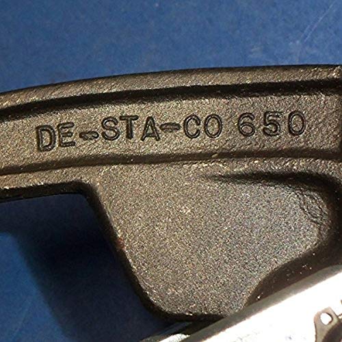 【中古】【未使用・未開封品】DE-STA-CO 650 Straight-Line Action Clamp by De-Sta-Co