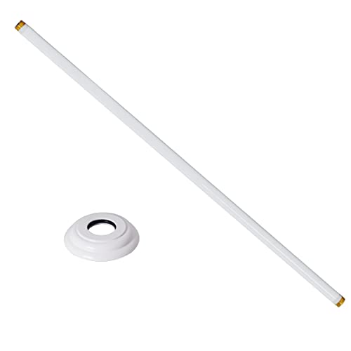 【中古】【未当て嵌める・未開封品】ウエストブラスd3624?a 1?/ 2?インチ。IPS X 24で。上昇限度マウントシャワーアームとフランジ D3624A-50