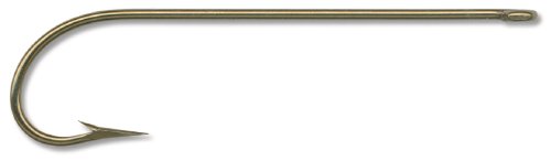 【中古】【未当て嵌める・未開封品】Mustad 3191クラシックカーライルKirbed尖んがり引っかかり( 100枚容器に並べる) 赤銅色