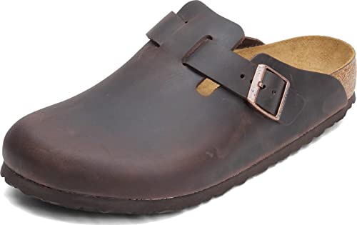 【中古】【未当て嵌める・未開封品】Birkenstock メンズ 豆の町 SFB サンダル, ハバナ赤銅色, 9-9.5