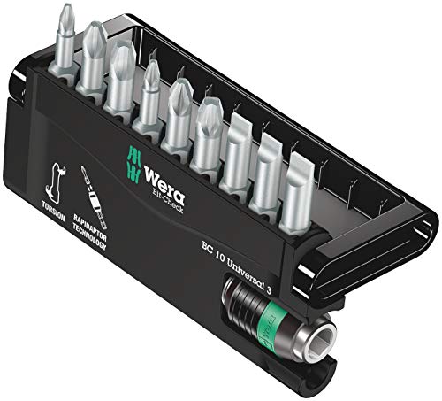 【中古】【未使用・未開封品】Wera Torsion 8600-9/TZ Sheet Metal Bit Set by Wera