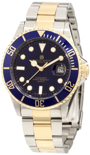 【中古】【未使用・未開封品】Charles-Hubert, Paris Men's 3662 Classic Collection Two-Tone Stainless Steel Watch|AJIMURA-SHOP