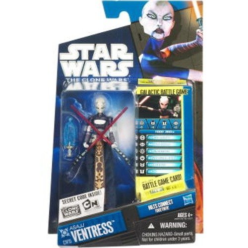 【中古】【未使用・未開封品】Hasbro スター・ウォーズ クローン・ウォーズ ベーシックフィギュア アサージ・ヴェントレス/Star Wars 2010 The Clone Wars Action Figure CW15画像