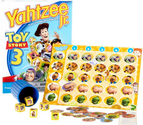 【中古】【未使用・未開封品】Hasbro Yahtzee Jr. - Toy Story 3 Game