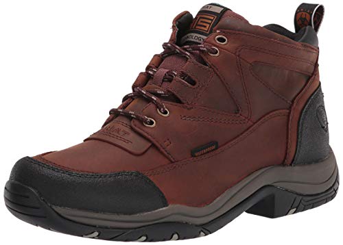 【中古】【未使用・未開封品】Ariat Terrain 防水ハイキングブーツ メンズ レザー 防水 アウトドア ハイキングブーツ, コッパー, 9 Wide