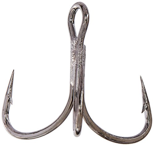 【中古】【未使用・未開封品】Mustad UltraPoint KVD Eliteシリーズ トリプルグリップ トレブルフック エクストラストロング/エクストラショートフック2個 (11個パック) ブラ|AJIMURA-SHOP