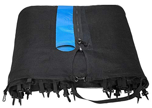 【中古】【未使用・未開封品】Filet de S?curit? de Remplacement pour Trampoline Rond 4.3 m - Bord Ext?rieur - 8 Poteaux Droits (poteaux non inclus)